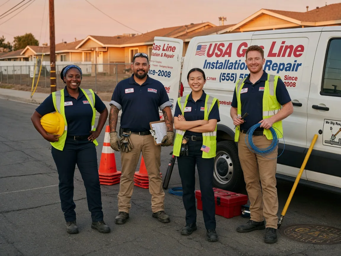 Gas Line Installation company in Evanston, WY